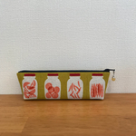 ピクルス柄のペンケース