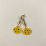 [imw118様専用] 手書き落書きニコちゃんピアス