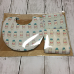 牛乳瓶柄 ベビースタイ ガーゼハンカチセット