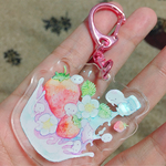ICHIGOmilk JELLY ++アクリルキーホルダー