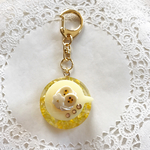 flowerバナナラテのキーホルダー