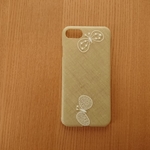 *受注製作*ミナペルホネン*ChouCho キミドリ*mina perhonen*iPhoneケース*iPhoneカバー*スマホケース*スマホカバー