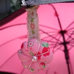 お花のかさぴったん［送料込み］ピンク系
