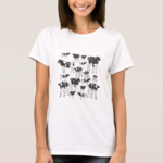 牛 イラスト Tシャツ