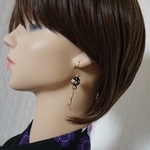 和装用のピアス/イヤリング