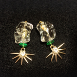 crush ice　マニッシュなサマーピアス／イヤリング