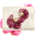 MiP cp&シルクリボンピアス