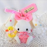 【ストラップ】　ベビーうさたん　