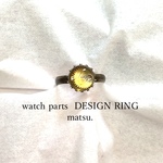 Design ring　月。