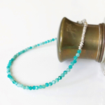 russian amazonite*silverbracelet