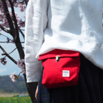 身軽でかわいく♪両手があくウエストバッグ