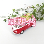 【miya3810さまオーダー品】ミニカーフェイク多肉植物！ワーゲンバスレッド