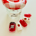 いちごジャムネイル🍓