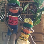 jugonさんお見分け品☆夏到来！☆パイナップルちゃん🍍とスイカくん🍉