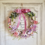 贈呈用リース 'Crescendo' wreath :ウェルカムボードリース