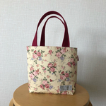 薔薇のランチバッグ