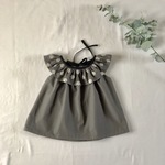 【100】アナベル刺繍＊フリル襟ブラウス