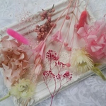 花材セット 11種類 (ピンク系)