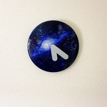 ギャラクシー♢*｡宇宙　壁掛け時計