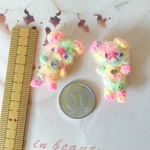 3.4㎝ ミニチュアクマちゃん🐻🌈✨