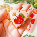 ハート型ピルケース♥️いちごみるく