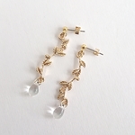 繊細ボタニカルロングピアス/イヤリング