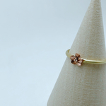【SALE】限定一点物 梅の花をモチーフにしたゴールドリング