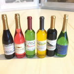 【再販×2】ワインボトルセット(ミニチュア)