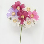 押し花のiPhoneケース - Bouquet - WH