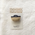 【tomocyoさまリクエスト品】Basket bag brooch　 かごバックブローチ