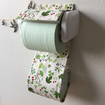 再販＊トイレットペーパーホルダーカバー リーフ アンド ベリー