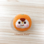甘夏ちゃんのブローチ