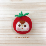 トマトちゃんブローチ