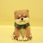 羊毛フェルト　柴犬　　