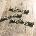 柄 エンドパーツ 金具 3mm径 3組セット