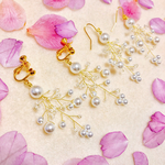 ゆらゆら小枝ピアス 