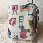【受注販売】小型聖書カバー★くつろぎネコ