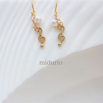 再販3 静かなメロディ ピアス イヤリング