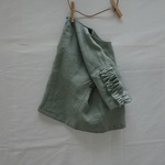 お買い得品！！フリル袖ブラウス　90㎝　薄いグリーン
