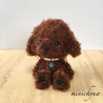 【.°⑅ʚSHIZUɞ⑅°.様専用】ペットなトイプードル🐾あみぐるみ