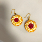 ジャムクッキー樹脂ピアス