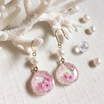 桜のピアス