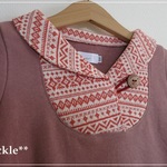SALE! 北欧風＊ショールカラートレーナー　110サイズ