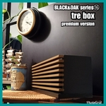 🆕🔳 tre box - premium version【BLACK&OAK series⑯】