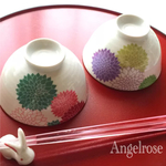 【再再販】京の華♡ペアご飯茶碗(2個セット)