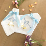 結婚祝いにも！ペア order 新郎⇄新婦へ♡メッセージハンカチ