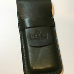 mayu326様オーダー品◆ペンケース　深緑　ﾇﾒ革　手縫い