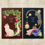 ポストカード【crown the cats】