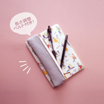 【手帳にフィット♡】スリムペンケース(グレー)