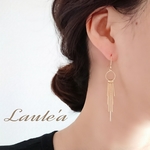 フープタッセルピアス/イヤリング